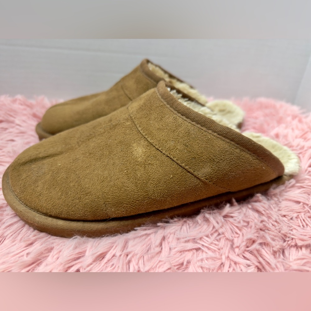 Apres by Lamo Classic Scuff Mens Slippers Chestnut Size S‎ US 7, GUC